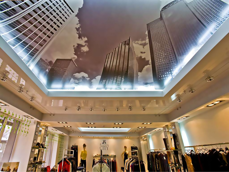 Stretched Ceiling Dubai, Stretch Ceilings in Dubai-UAE , Barrisol Ceiling Dubai, Stretch ceiling , Stretch ceiling PVC